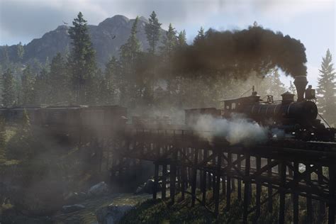 They escape into an empty train carriage. RDR2 train schedules and routes guide - Polygon