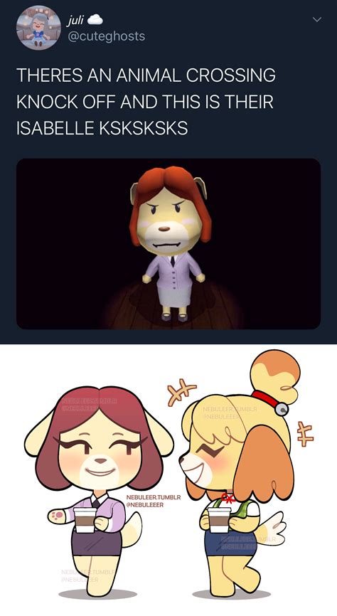 So I Saw This Going Around And Uhhhhh Drew Something Animal Crossing