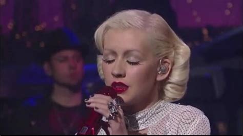 Christina Aguilera Live You Lost Me Plus Lyrics Bionic Hd Youtube