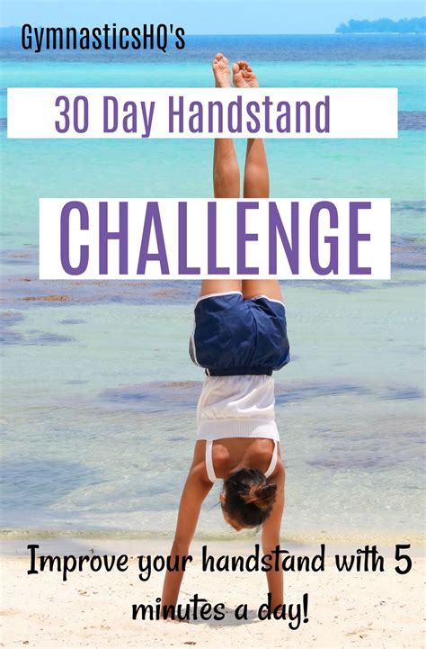 30 Day Handstand Challenge Starting The Monday After Labor Day Sign Up