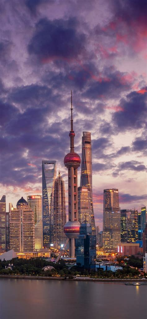 1242x2688 Resolution Shanghai City China Iphone Xs Max Wallpaper