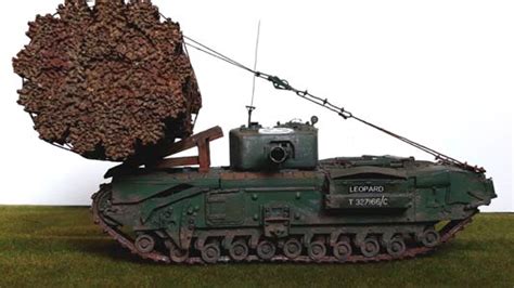 Infantry Tank Mkiv Churchill Mkiv Avre Fascines Layer