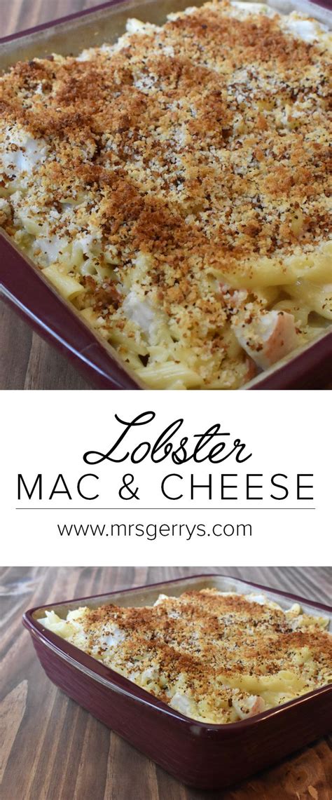 Best entree to have with maccaroni and cheese. Lobster Mac & Cheese | Romantic meals, Mac and cheese ...