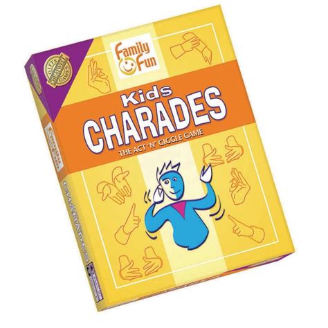 Kids Charades Toys And Co Outset Media