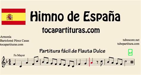 Diegosax Himno De España Partitura De Flauta Violín Saxofón Alto