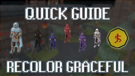 Quick Guide To Recolor Graceful In Osrs Youtube