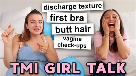 Answering Tmi Girl Talk Questions Teenagers Avoid Youtube
