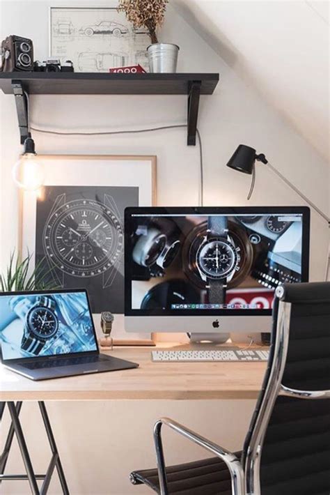 40 Cool And Masculine Home Office Ideas For Men Homemydesign