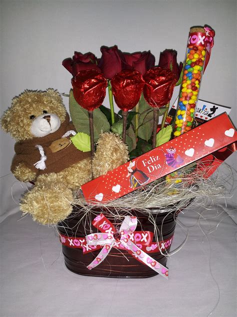 Total Imagen Arreglos De Chocolates Con Peluches Viaterra Mx