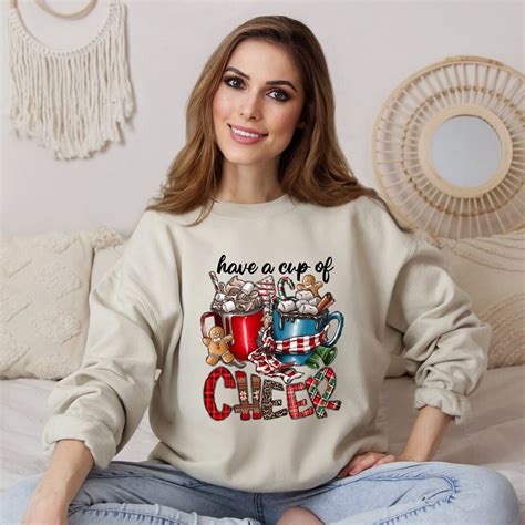 Have A Cup Of Cheer Shirt Christmas T Idea Christmas Etsy
