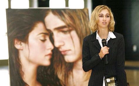 Akiane Kramarik Stands With Her Painted The First Which Sells For