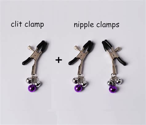 Bell Nipple Clamps Tweezer Nipple Non Piercing Nipple Ring Sex Etsy