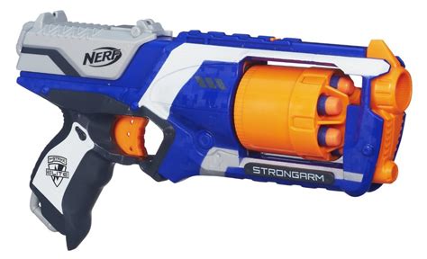 This nerf pistol has precision and power, which are two essential features that you'll want in your backup nerf gun. NERF Guns 50% off today only!