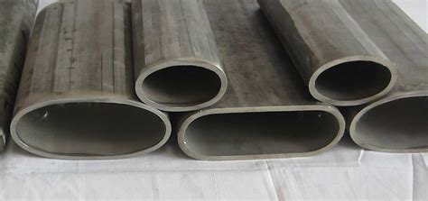 Stainless Steel Seamless Elliptical Oval Tubes Special Metal Alloys