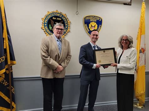 Morris County Prosecutors Office Welcomes New Detective Bryan T