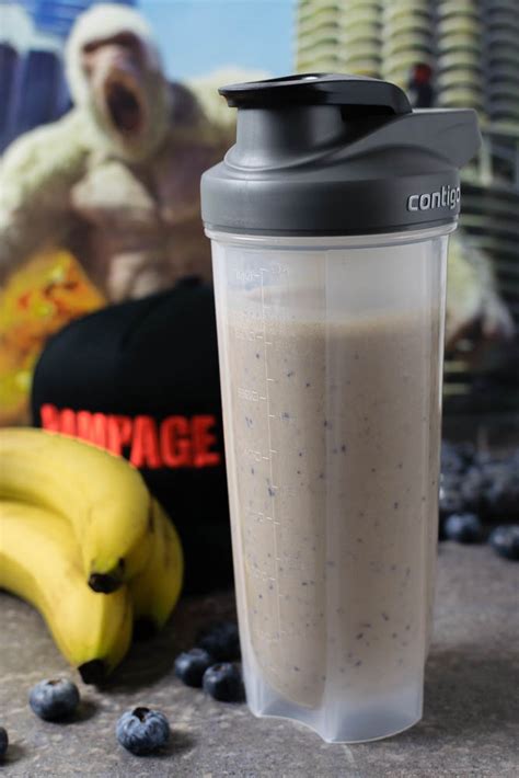 Georges Blueberry Vanilla Chai Protein Shake A Rampage Inspired Recipe