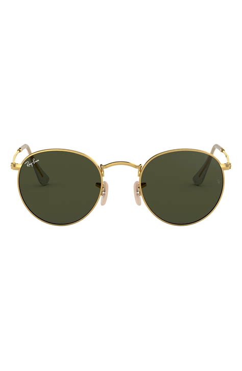 Ray Ban Icons 50mm Round Metal Sunglasses Nordstrom