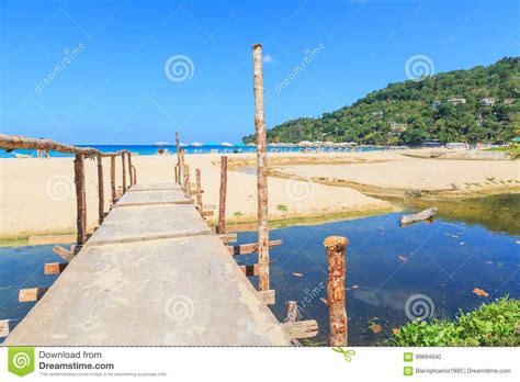 Landscape Of Karon And Kata Beaches With Blue Sky Background At Phuket Stock Photo - Image of
