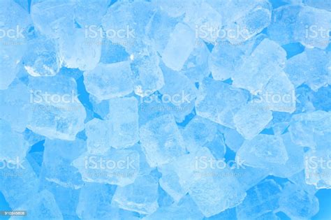 Winter Cold Blue Ice Cube Texture Background Stock Photo Download