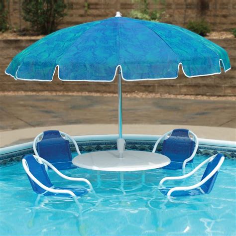 This In Pool Table And Chairs Set Is Perfect For Hot Summer Days At The