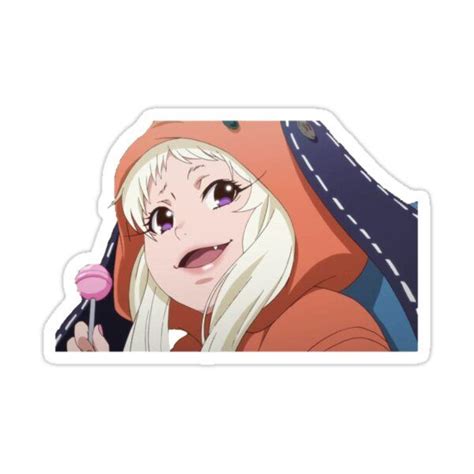 Kakegurui Runa Yomozuki Sticker By Yuennbunn Anime Stickers Anime