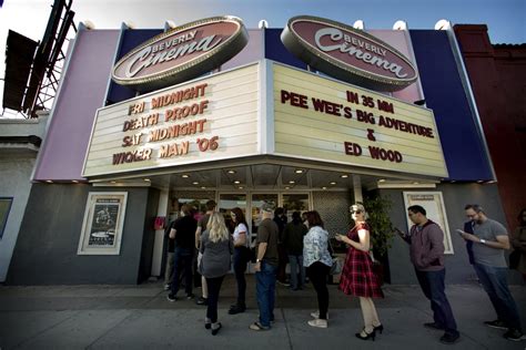 Photos Of The New Beverly Cinema Los Angeles Times