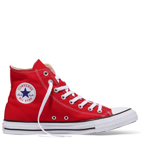 converse all star red converse converse sneakers converse chuck taylor high top sneaker high