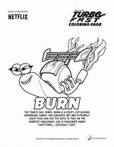 Coloring Turbo Burn Printable Sheets Fast Activity Movie Giveaway Worksheets Blu Plus Ray Fheinsiders Copy Alphabet Stores Dreamworks Ready Racing sketch template