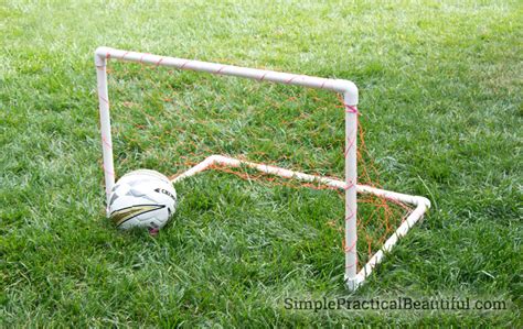 Diy Soccer Goal Simple Practical Beautiful