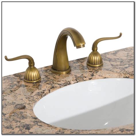 Antique Brass Bathroom Sink Fixtures Sink And Faucets Home