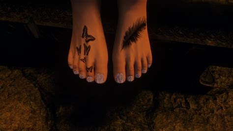 Zmds Feet And Nails Art Texture Overlays For Racemenu Cbbe Le 4k At