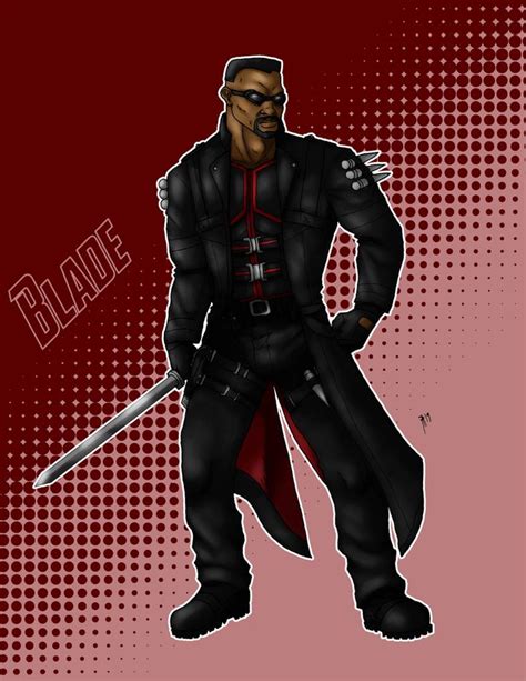 Marvel Blade By Greaperx666 On Deviantart In 2020 Blade Marvel