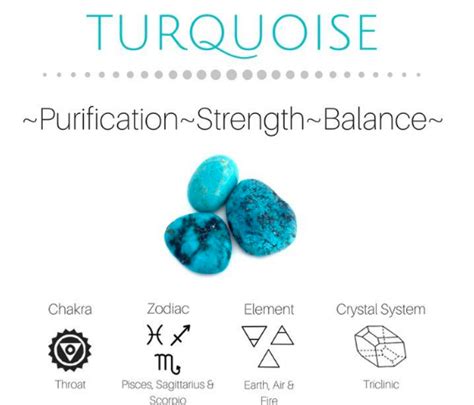 Turquoise Crystal Healing Properties