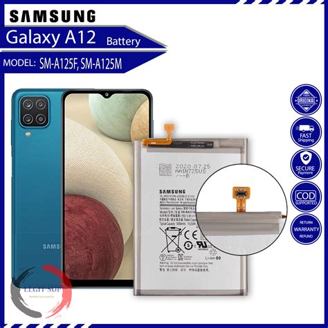 Samsung Galaxy A12 Battery Model EB BA217ABY 5000mAh Original