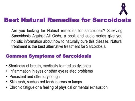 Best Treatment For Sarcoidosis