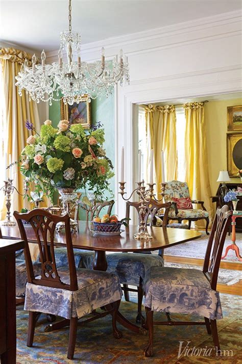 Find your dream colorful cottage furniture here! A Storybook Tudor Cottage | Traditional dining rooms ...