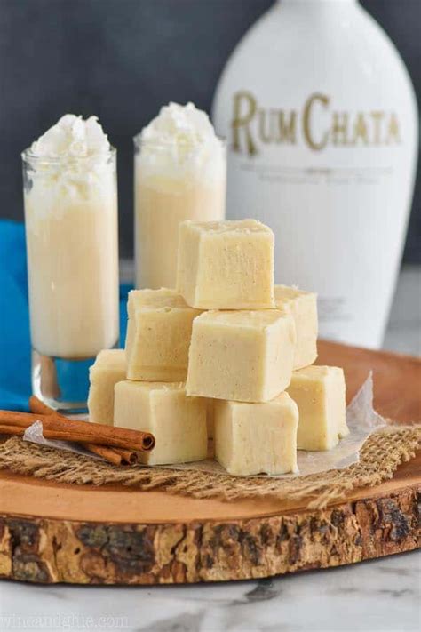 The lemon cake cocktail recipe creates a delicious mixed drink that pairs rumchata cream liqueur with the sweet taste of limoncello and it's super easy. Rum Chata Fudge Recipe - Wine & Glue