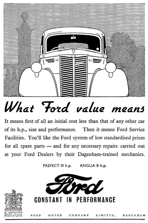 1947 Ford Advertisement Ford Classic Cars Car Advertising Ford