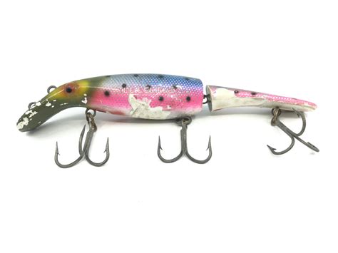 Drifter Tackle The Believer 8 Jointed Musky Lure Color Rainbow Trout