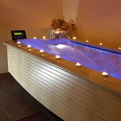 Insulated double wall tub helps. Whirlpool Spa Bath from Starpool - Nuvola bath