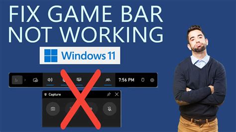 How To Fix Game Bar Not Working In Windows 11 Youtube
