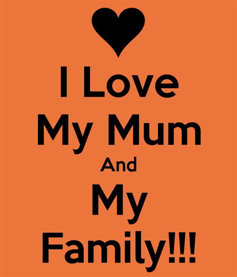 I love my family because. I Love My Family Wallpaper - WallpaperSafari