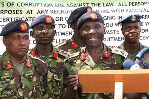 Army General Named Kenyas New Spy Chief Nation