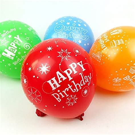 50pcs 12inch Latex Balloons For Happy Birthday Party Beautiful Flowers