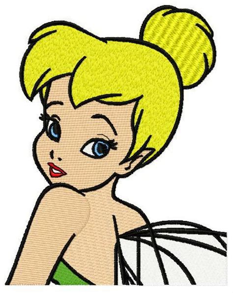 Tinkerbell 11 Embroidery Design With Images Embroidery Designs