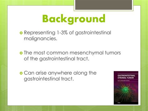 Ppt Gists Gastrointestinal Stromal Tumor Powerpoint Presentation