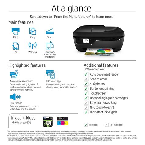 Hp Officejet 3830 Wireless Color Photo Printer With Scanner And Copier