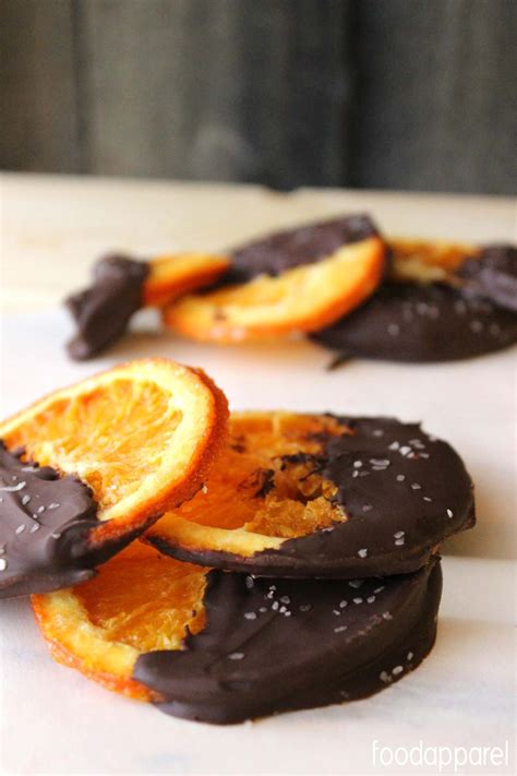 Gourmet Chocolate Dipped Candied Orange Slices Recipe