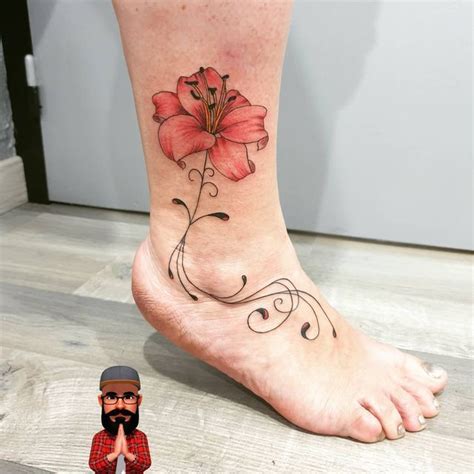 Ju Laiguille Dargent On Instagram 💐 Tattoo By Ju 💐 Merci Nathalie