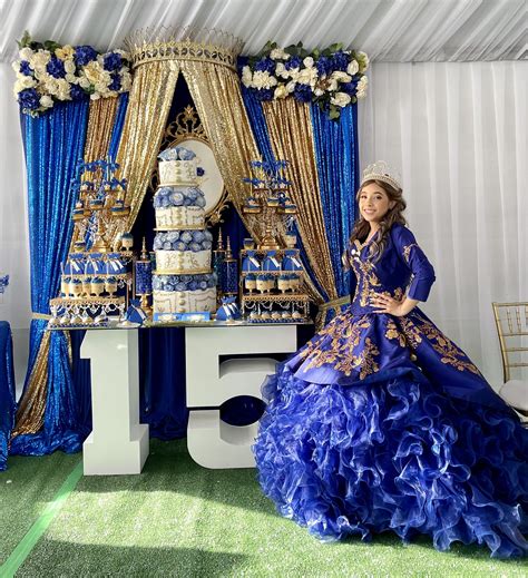Pin By Creations By Martha On Royal Blue Quinceanera Royal Blue And